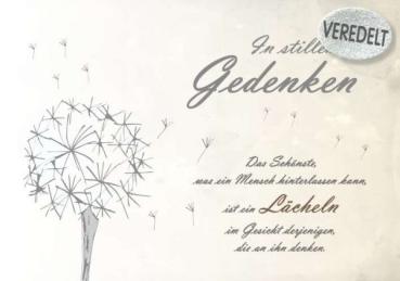 In stillem Gedenken